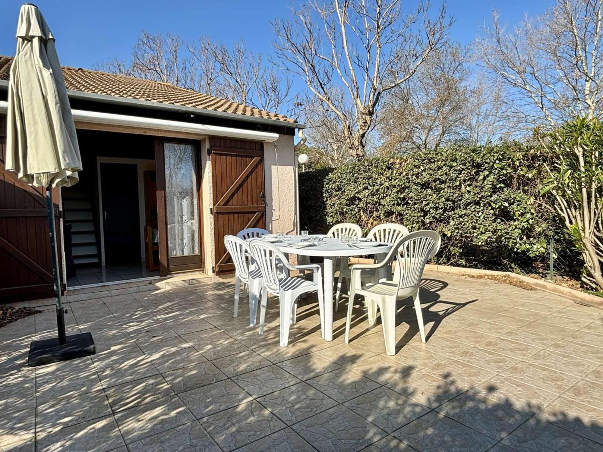 Maison 2 Pieces Avec Mezzanine, Piscine Et Parking Prives, 6 Couchages A 700M De La Plage - Argeles-Sur-Mer - Fr-1-225-74 Dış mekan fotoğraf